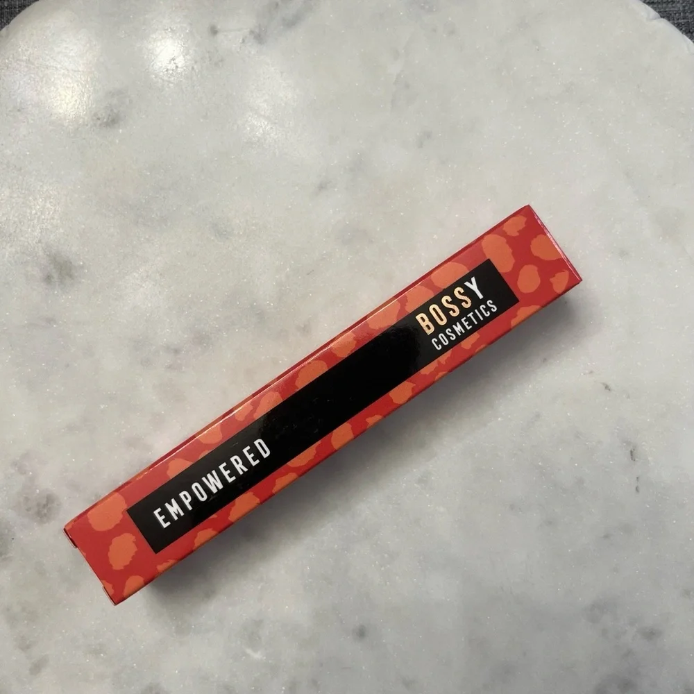 New NWT Bossy Cosmetics EMPOWERED Power Woman Essentials Lip Gloss Makeup